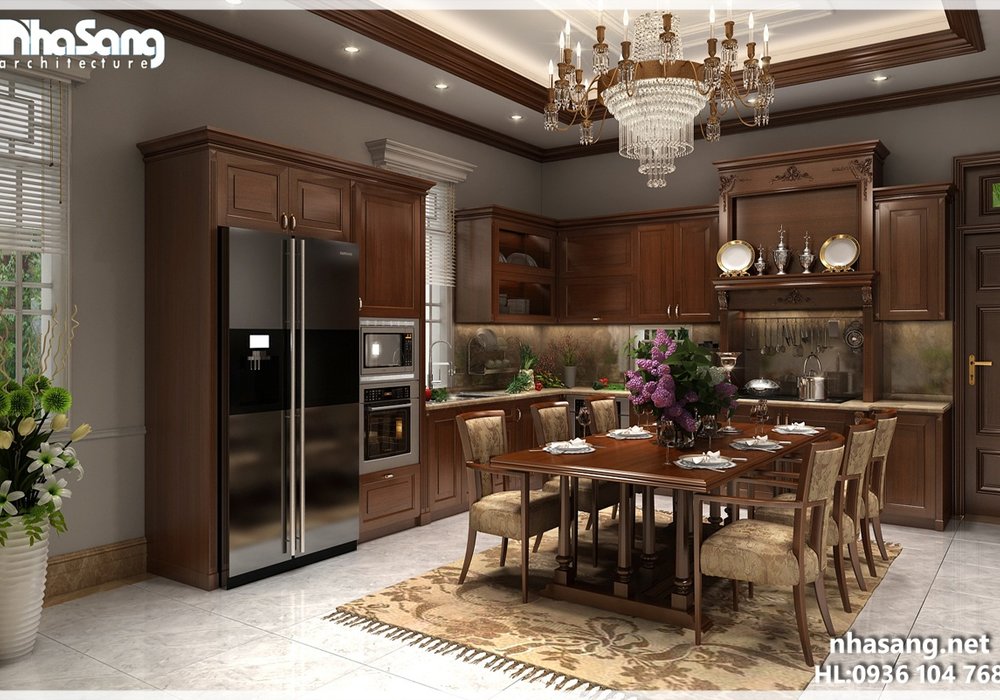 Nội thất gỗ cao cấp xứng tầm đẳng cấp thượng lưu NT16023