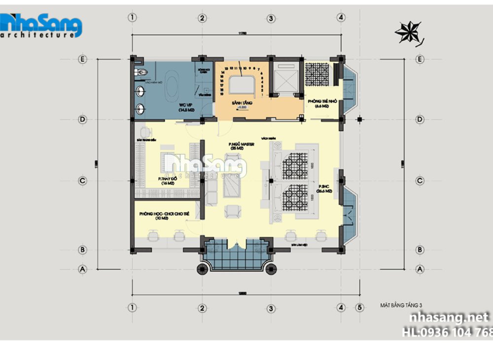 Dinh thự kiểu Pháp BT15158