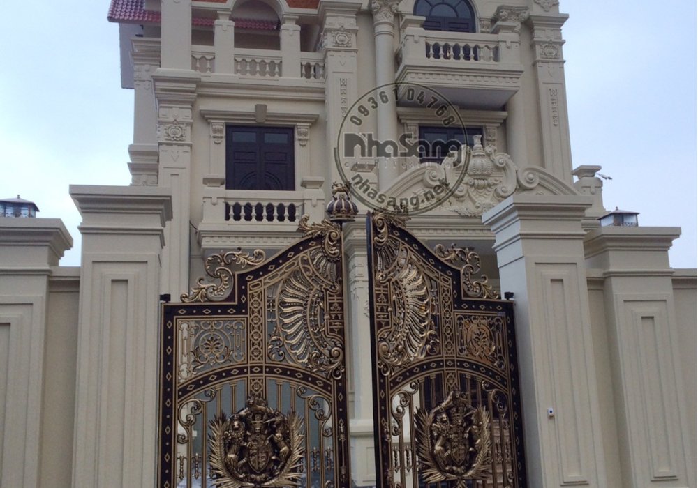 Biệt thự đẹp BT16001 - điểm nhấn kiến trúc tân cổ điển Pháp