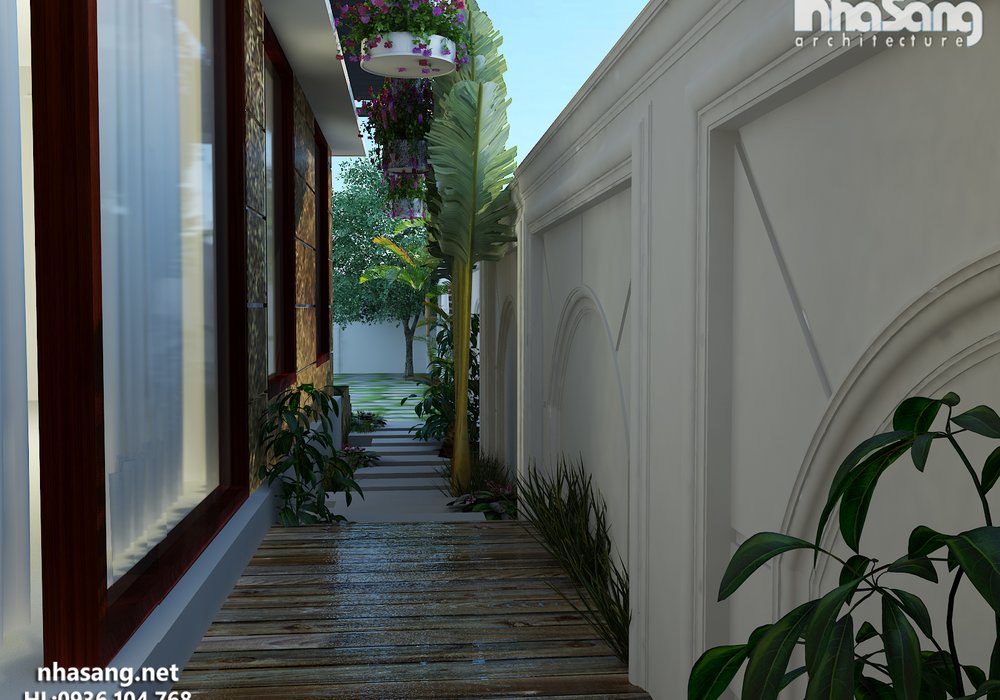 Biệt thự nhà phố đẹp BT16002 - sang trọng toát lên ở mọi góc cạnh