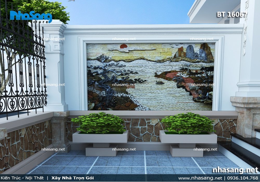 Biệt thự Pháp và nội thất tân cổ điển sang trọng BT16067