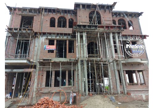 Thi công xây dựng trọn gói dinh thự 3 tầng tân cổ điển tại Bắc Giang