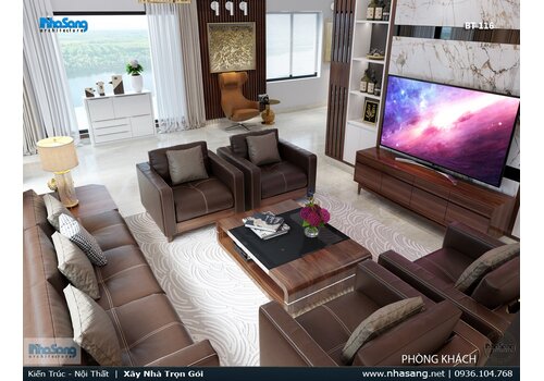 Những mẫu sofa hiện đại sang trọng tăng thêm phần đẳng cấp cho phòng khách